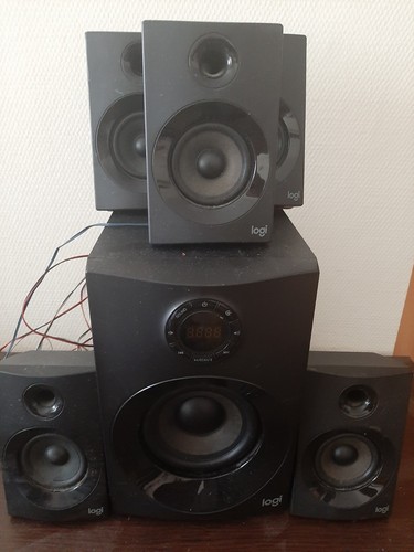Logitech lautsprecher 1 - lautsprecher, 5.1