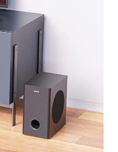 Kabelloser subwoofer aus einem - kabelloser,